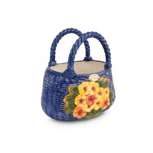 Bolsa Oval com Primulas