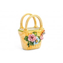 Bolsa Pequena com Flores